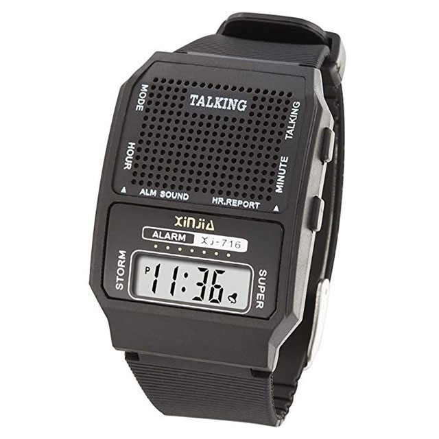 Digital Talking Watch for Visual Impairments